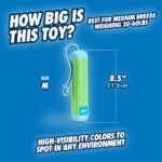 Pływający aport ze sznurem, ø 5 cm x 25 cm – Chuckit! Amphibious Bumper M - obrazek 3