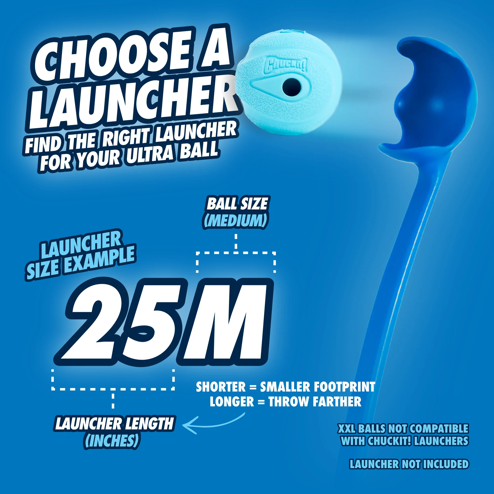 Piłka dla psa z gwizdkiem M, ø 6 cm, 2 sztuki – Chuckit! The Whistler - obrazek 4