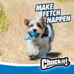 Piłka dla psa z gwizdkiem M, ø 6 cm, 2 sztuki – Chuckit! The Whistler - obrazek 5