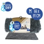 Mata dla psa z chłonnej mikrofibry, 66 x 91 cm – Royal Dry
