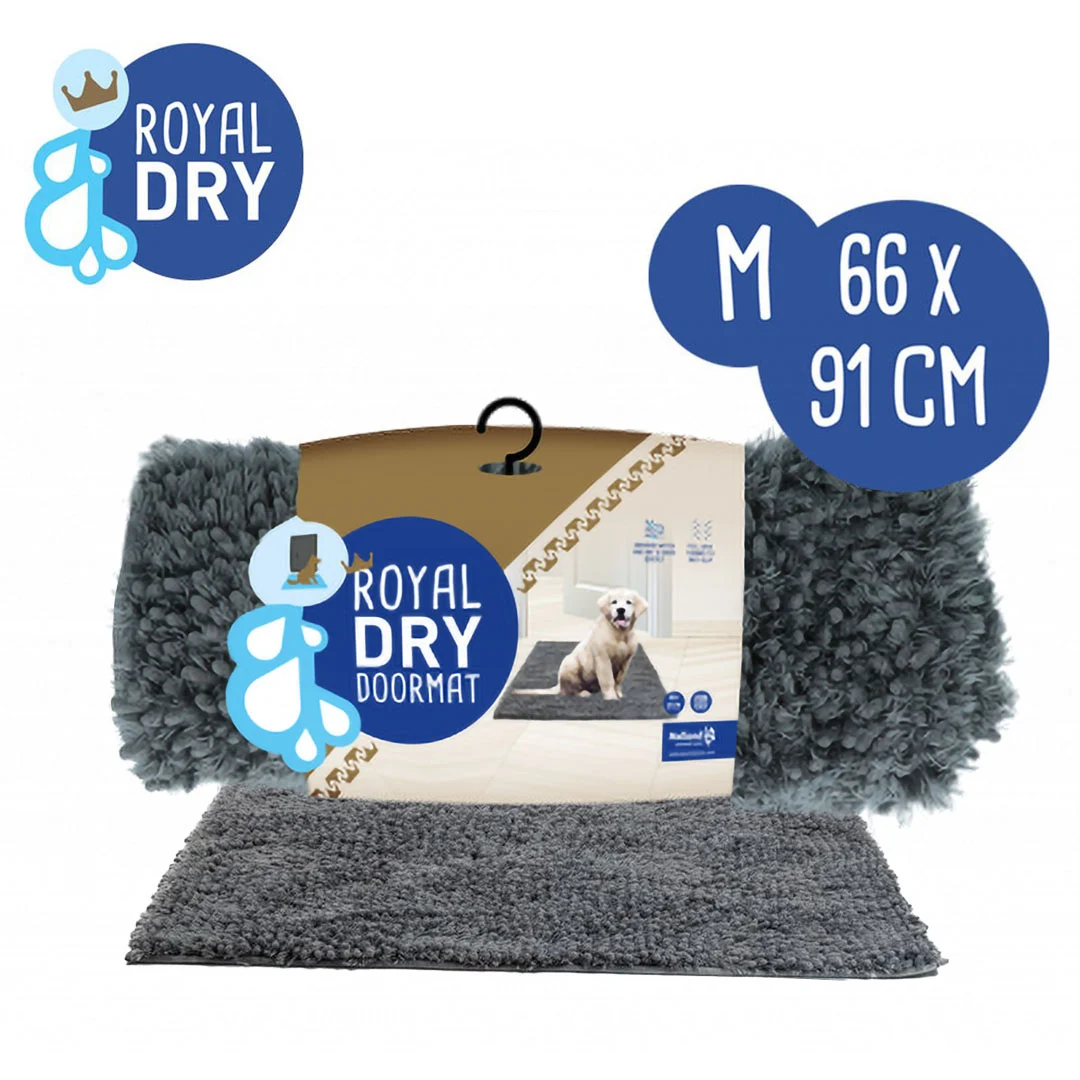 Mata dla psa z chłonnej mikrofibry, 66 x 91 cm – Royal Dry - obrazek 1