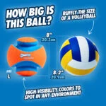 Piłka nożna dla psa z gumowymi wgłębieniami, Ø 19 cm – Chuckit! Kick Fetch Dog L - obrazek 5