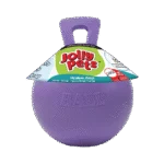Pływająca piłka dla psa jasnofioletowa L (20 cm) – Jolly Pets Tug-n-Toss
