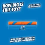 Aport do rzucania w jaskrawych kolorach, 28 cm – Chuckit! Ultra Fetch Stick - obrazek 4
