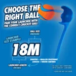 Wyrzutnia do piłek z piłką, 45 cm – Chuckit! Junior Ball Launcher - obrazek 4