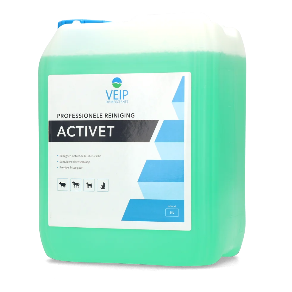 Preparat do mycia skóry zwierząt o neutralnym pH, 5 l – Veip Activet - obrazek 1