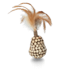 Drewniana zabawka kołysząca się dla kota z piórkami i MADNIP – Addicted! Wooden Wobbler with Feathers - obrazek 2
