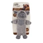 Zabawka dla psa z imitacji polaru z trzaskającą butelką, 27,5 x 18,5 x 9,7 cm – AFP Lambswool - Cuddle Crackler - obrazek 2