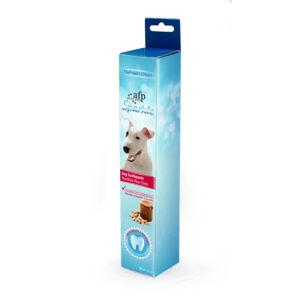 Pasta do zębów dla psów o smaku masła orzechowego, 60 g – AFP Sparkle Toothpaste
