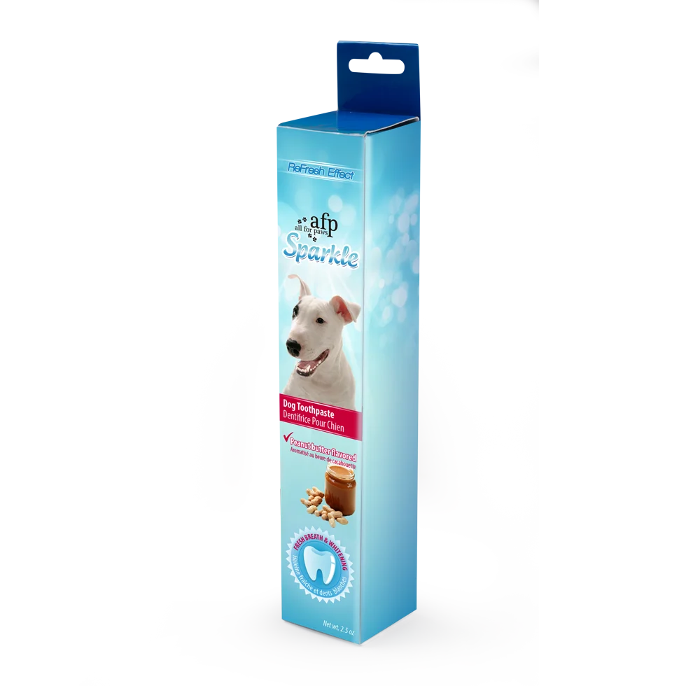 Pasta do zębów dla psów o smaku masła orzechowego, 60 g – AFP Sparkle Toothpaste - obrazek 1