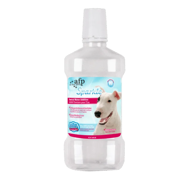 Dodatek do wody pitnej dla psów, 475 ml – AFP Sparkle Dental Water Additive