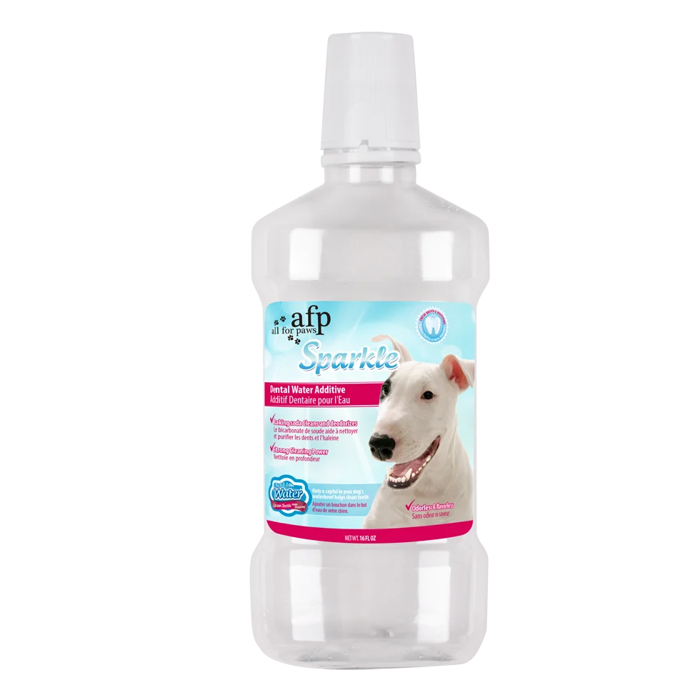 AFPH03362.png Dodatek do wody pitnej dla psów, 475 ml – AFP Sparkle Dental Water Additive - obrazek 1