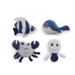 Ekspozytor z pluszakami i zabawkami dla psa, 12 sztuk – AFP Treasure Box Sea Life - obrazek 2
