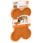 Mata do lizania dla psów z wypukłym wzorem i przyssawkami, 20 x 14 cm – AFP Bone Appetit - Tasty Bone Lick Mat S