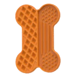 Mata do lizania dla psa z wypukłą fakturą i przyssawkami, 28 x 19 cm – AFP Bone Appetit - Tasty Bone Lick Mat L - obrazek 2