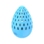 Jajko dla psa wydające dźwięk pękającej butelki, L, 15,5 x 9,6 x 9,6 cm – AFP Meta Ball Holey Egg - obrazek 2