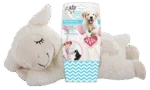 Pluszowa owca dla psa z funkcją bicia serca, 36 x 18 cm – AFP Little Buddy - Heart Beat Sheep