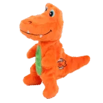 Pluszowa zabawka dla psa z piszczałką i szeleszczącym materiałem, ok. 18 cm – AFP My T-Rex Tim the Mini T-Rex S - obrazek 2