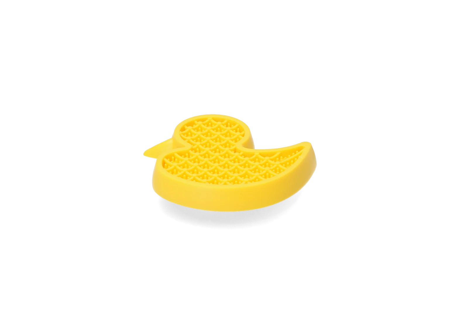 Zabawka dla psa w kształcie kaczuszki z przyssawką i silikonowymi wypustkami, 13 x 10 cm – AFP Calm Paws - Bath Anti-anxiety Duck - obrazek 4