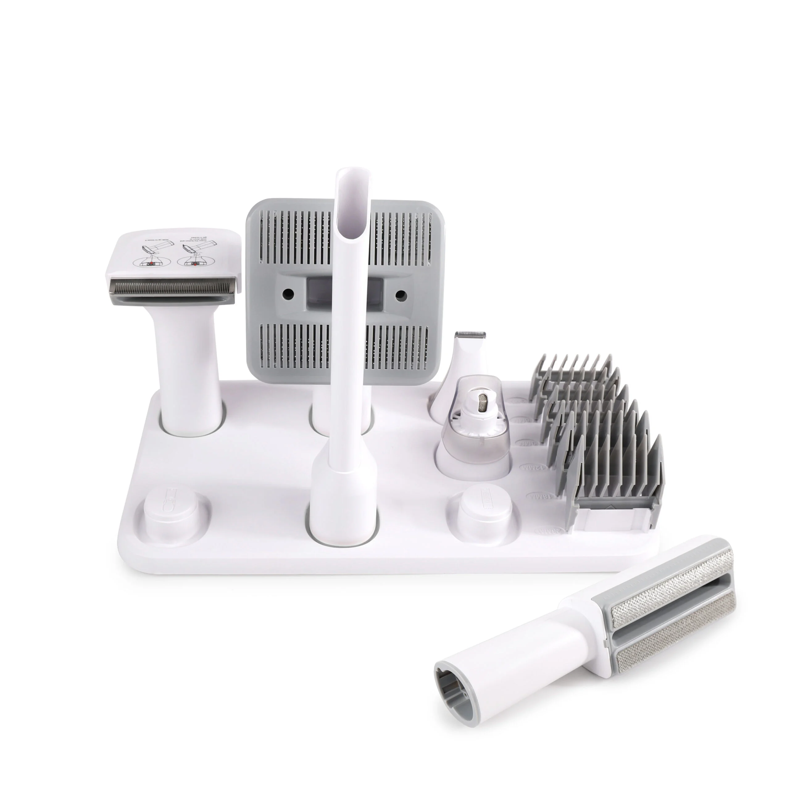 Zestaw do strzyżenia psów z funkcją odkurzania, 7 nasadek – AFP Pro Pet Grooming Kit - obrazek 4