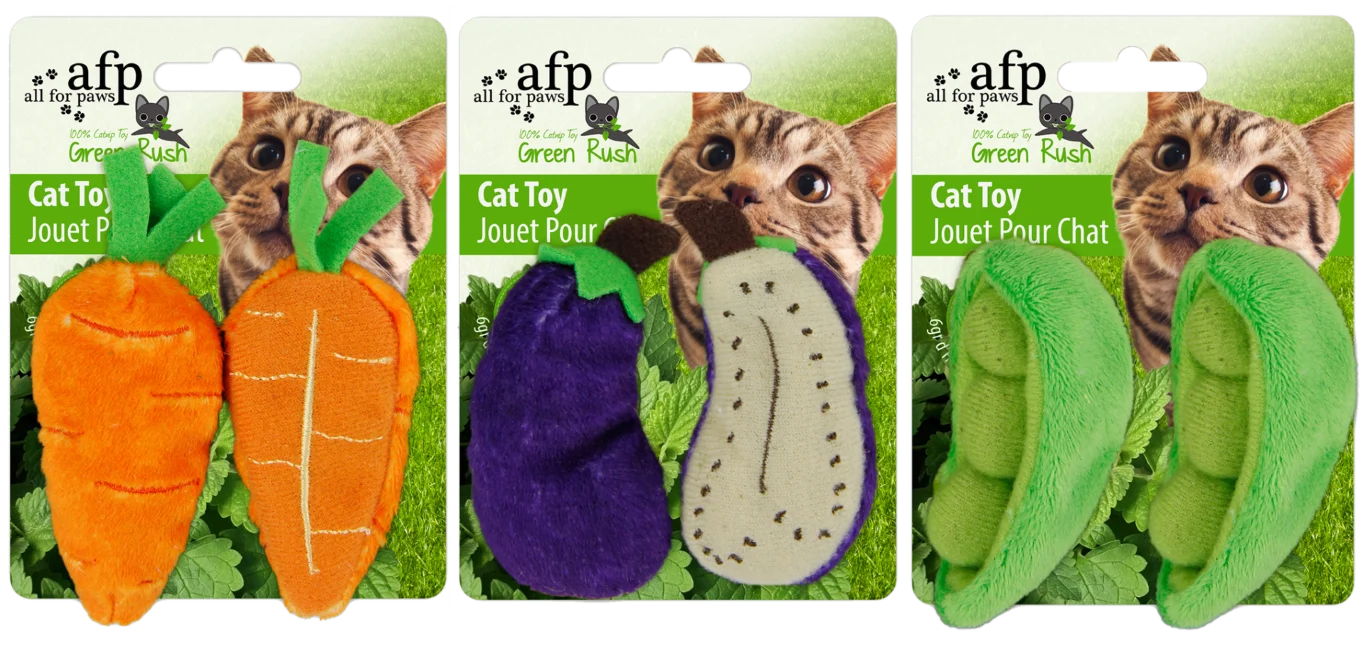 Zabawka dla kota z 6 g kocimiętki, wariant losowy – AFP Green Rush - All Natural - obrazek 1