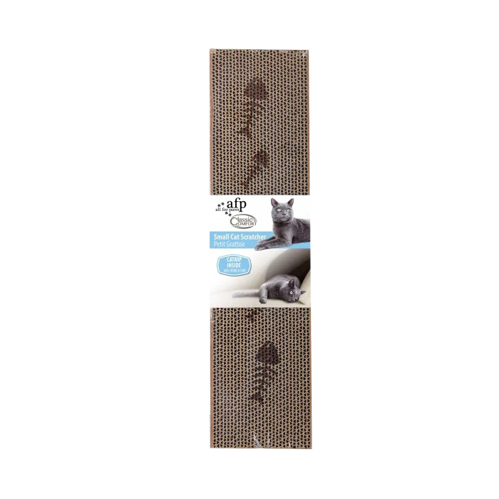 Tekturowa drapka z kocimiętką, rozmiar S – AFP Classic Comfort - Cat Scratcher S - obrazek 1