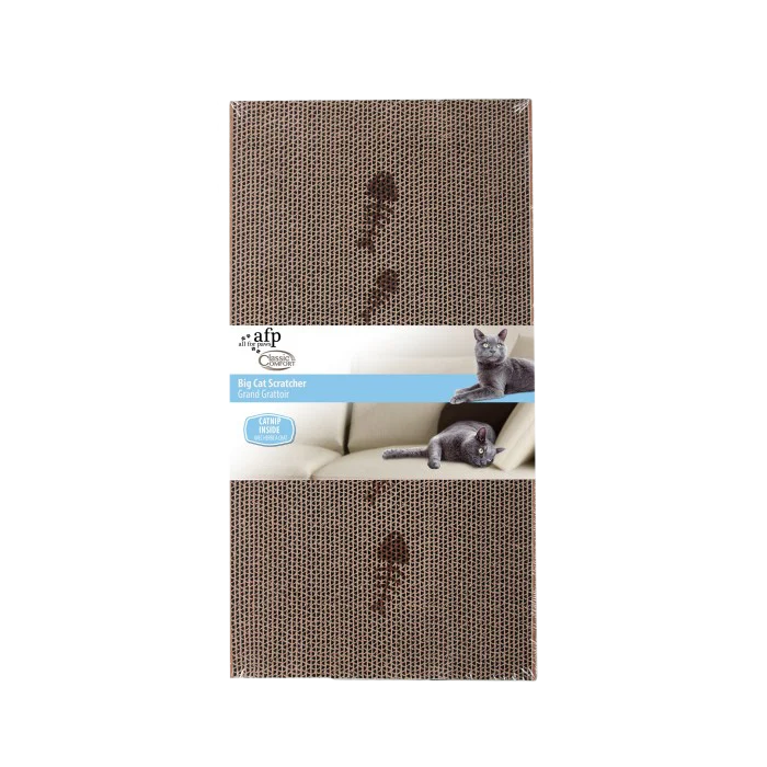Tekturowa drapka z kocimiętką, rozmiar L – AFP Classic Comfort - Cat Scratcher L - obrazek 1