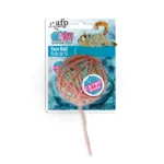 Piłeczka dla kota z przędzy i kocimiętką, ø 5,5 cm – AFP Knotty Habit - Yarn Ball