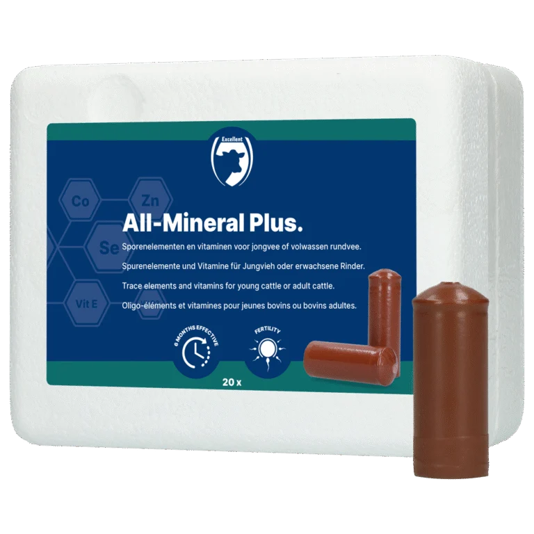 Bolus mineralny dla bydła, 20 sztuk – Excellent All-Mineral Plus