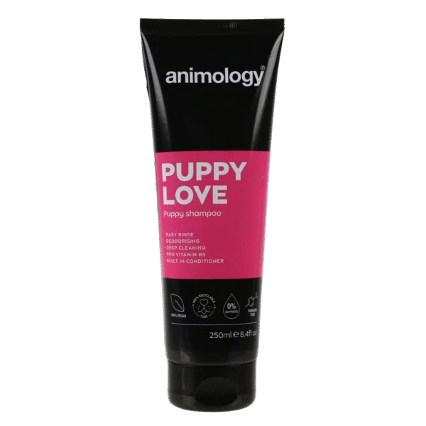 Szampon dla szczeniąt o wrażliwej skórze, 250 ml – Animology Puppy Love