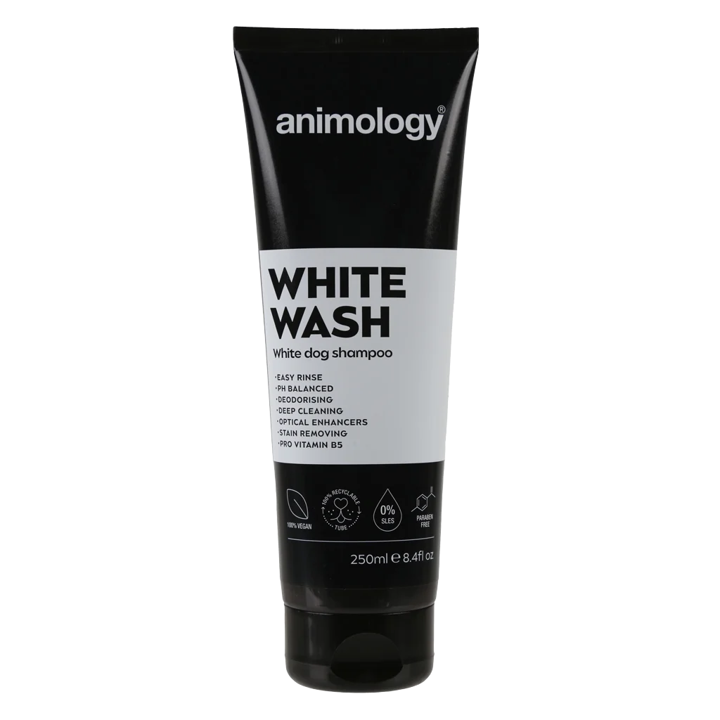 Szampon dla psów o białej i jasnej sierści, 250 ml – Animology White Wash - obrazek 1