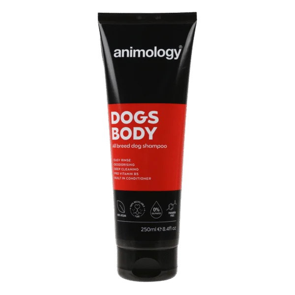 Łagodny szampon dla psów z odżywką, 250 ml – Animology Dogs Body