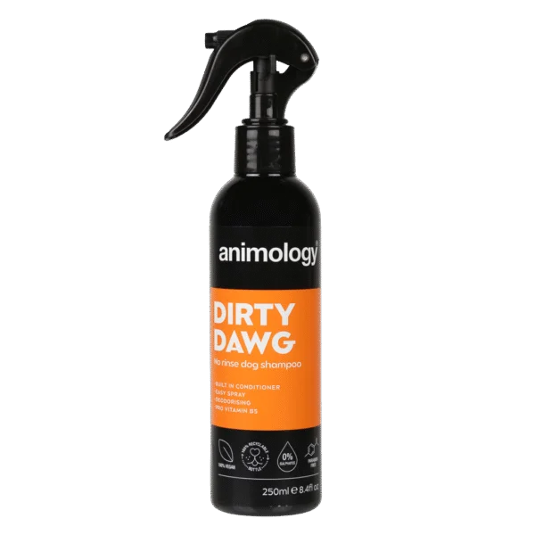 Szampon w sprayu dla psów, bez spłukiwania, 250 ml – Animology Dirty Dawg