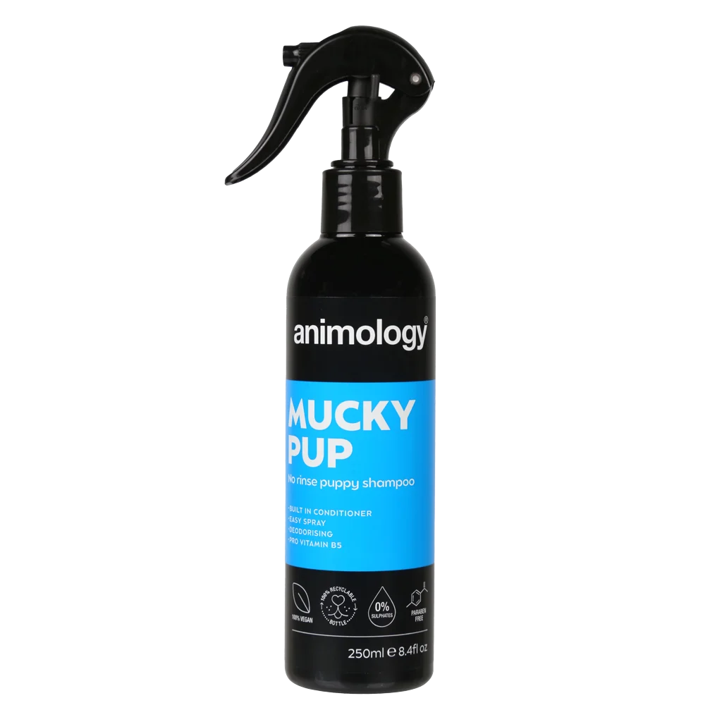 Szampon w sprayu dla szczeniąt bez spłukiwania, 250 ml – Animology Mucky Pup - obrazek 1