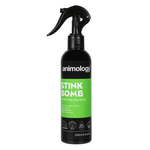 Spray do sierści psa neutralizujący nieprzyjemne zapachy, 250 ml – Animology Stink Bomb Deodorising Dog Spray