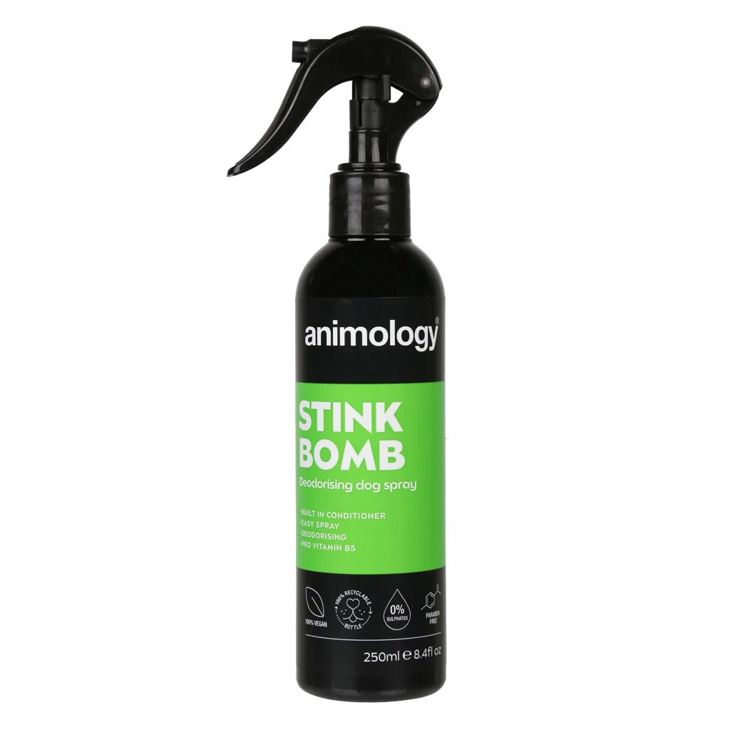Spray do sierści psa neutralizujący nieprzyjemne zapachy, 250 ml – Animology Stink Bomb Deodorising Dog Spray - obrazek 1