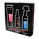 Zestaw do pielęgnacji szczeniąt: szampon, mgiełka do ciała i spray do sierści, 3 produkty – Animology My First Puppy Pack - obrazek 2