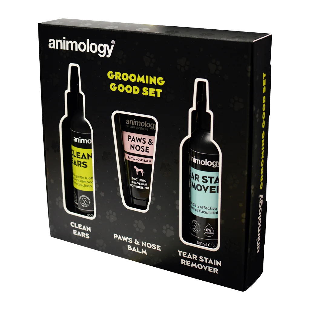 Zestaw do pielęgnacji uszu, oczu, opuszek łap i nosa psa, 3 produkty – Animology Grooming Good Set - obrazek 2