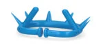 Plastikowy pierścień przeciwssawny dla bydła, niebieski