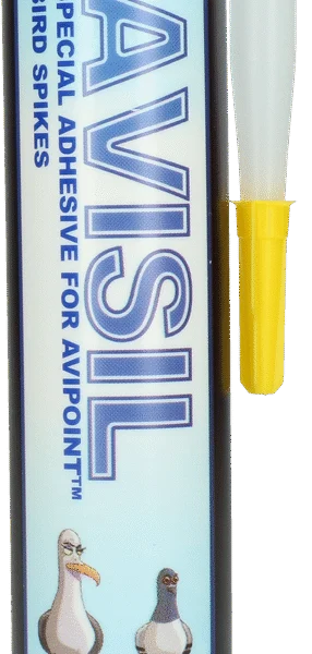Przezroczysty silikon do kolców przeciw ptakom, 310 ml – Avipoint Avisil