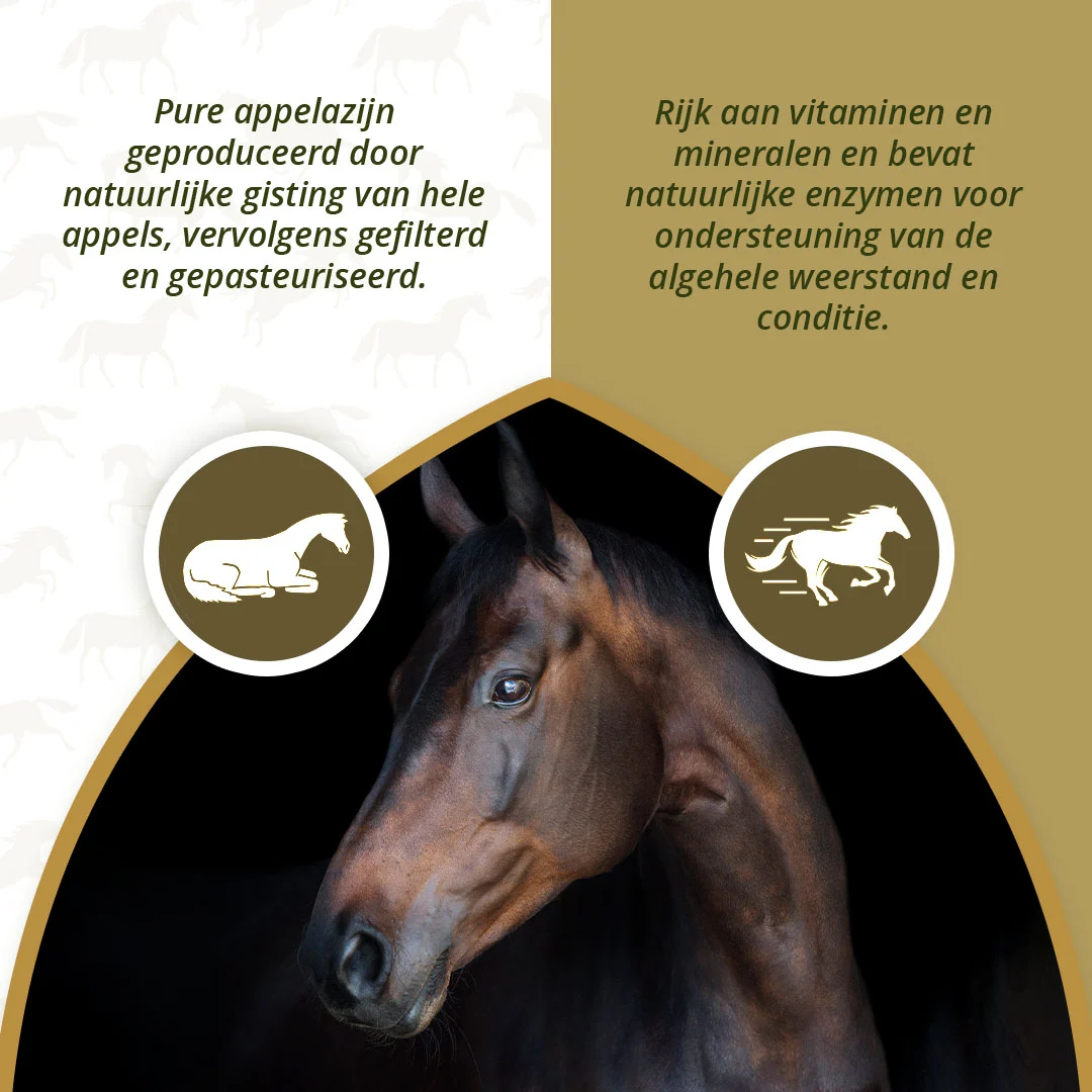 Ocet jabłkowy dla koni, 1 l – Excellent Horse Apple Vinegar - obrazek 3