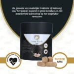 Przysmaki dla koni z czosnkiem, niskocukrowe, 1,2 kg – Excellent Horse Sweet Blocks - obrazek 3