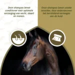 Szampon dla koni do lśniącej sierści, 500 ml – Excellent Horse Hi Gloss Shampoo Lavender - obrazek 3