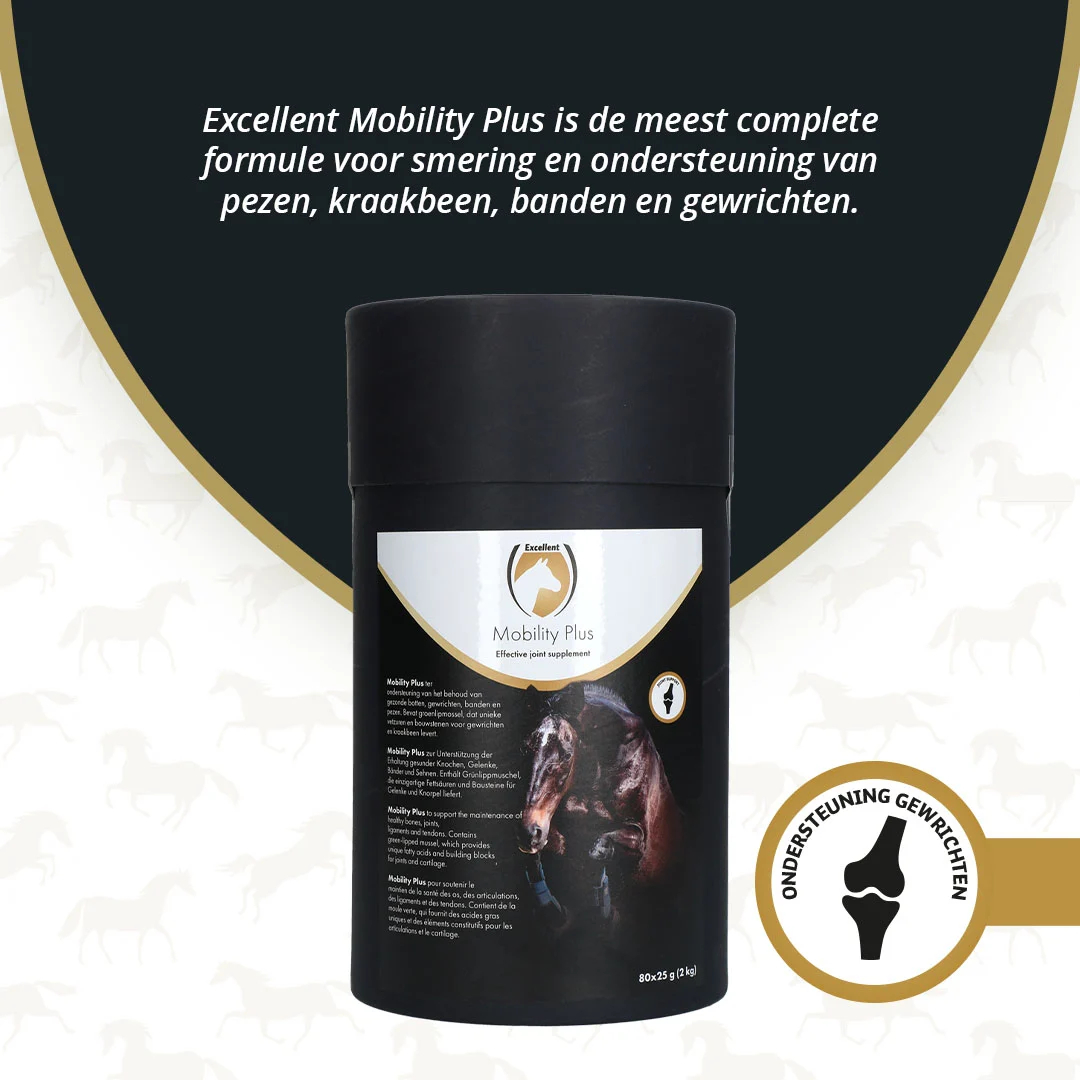 Suplement na stawy dla koni z MSM i glukozaminą, 2 kg – Excellent Horse Mobility Plus - obrazek 3