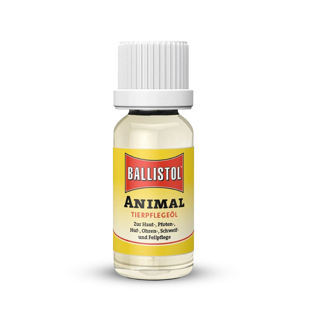 Olej pielęgnacyjny do skóry i sierści koni, 10 ml – Ballistol Animal Oil - obrazek 1