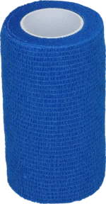 Samoprzylepny bandaż na nogi i kopyta, 10 cm, niebieski – Excellent Bandage Animal Profi