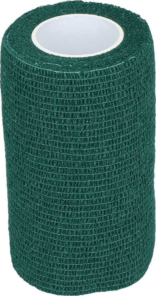 Samoprzylepny bandaż na nogi i kopyta, 10 cm, zielony – Excellent Bandage Animal Profi - obrazek 1