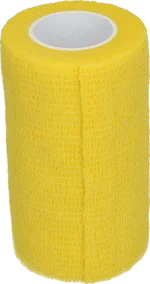 Samoprzylepny bandaż na nogi i kopyta, 10 cm, żółty – Excellent Bandage Animal Profi