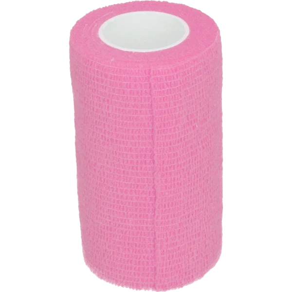 Samoprzylepny bandaż na nogi i kopyta, 10 cm, różowy – Excellent Bandage Animal Profi
