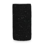 Samoprzylepny bandaż brokatowy, 10 cm, czarny – Excellent Animal Glitter Bandage Profi